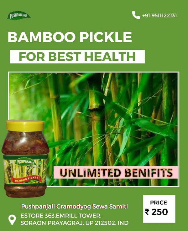 Bamboo Pickle Plain - 500g