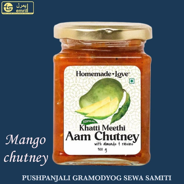 Pushpanjali Mango Sweet Chutney Plain - 400g