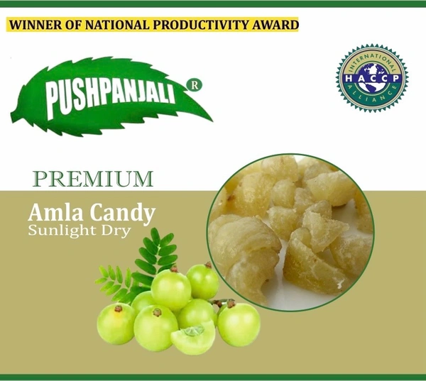 Pushpanjali Amla Candy Dry Premiuim - 200gram