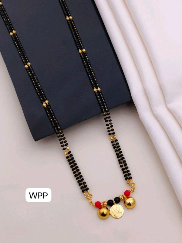 Kanaf ✨ KANAF SHAGUN Mangalsutra | 30" Long Traditional Design | 1 Gram Gold Forming Plating | Daily & Festive Wear ✨SKU-0547  Product Description