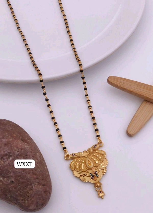 Kanaf π« KANAF Fancy 1 Gram Forming MS Chakri Kiriya Mangalsutra | Brass Direct Forming Gold Plated | Daily Wear | Size: 18β