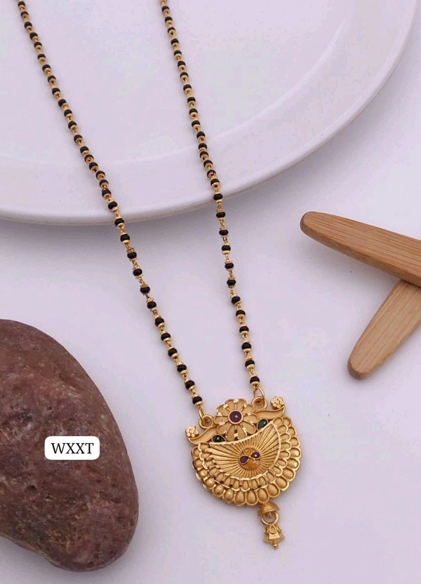 Kanaf ๐ซ KANAF Fancy 1 Gram Forming MS Chakri Kiriya Mangalsutra | Brass Direct Gold Forming Plating | Daily Wear | Size: 18โ