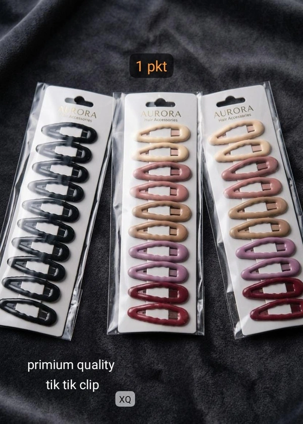 KANAF Premium Quality Tik Tik Hair Clips Set