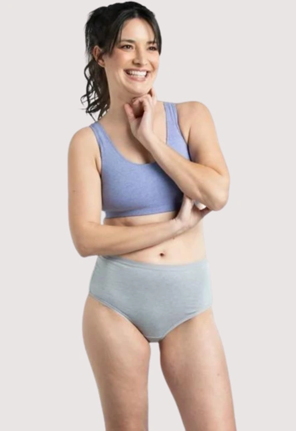 InnerFeel 10 Pack Cotton Comfort everyday Panties - M, Red