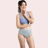 InnerFeel 10 Pack Cotton Comfort everyday Panties - M, Red