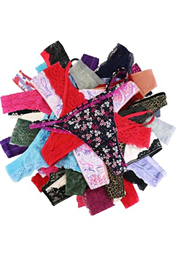 InnerFeel 10 Pack Sexy Panties Sexy Cheeky Panty Variety Pack - S, Assorted