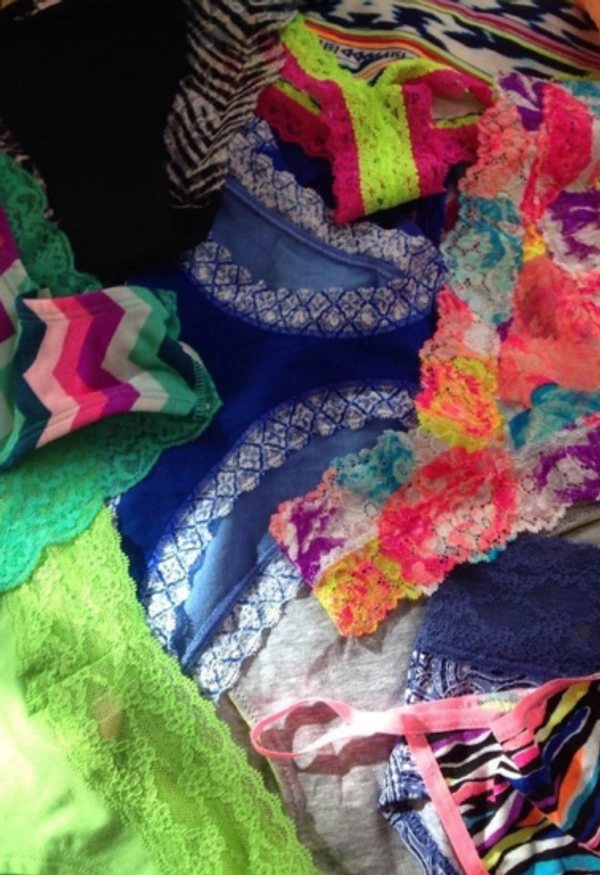 InnerFeel 12-Piece Assorted Luxury Panties Wholesale Lot - L, Assorted