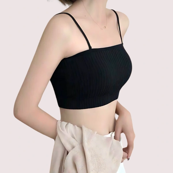 InnerFeel 2 Pack Cute & Comfy lightly padded cami bra
