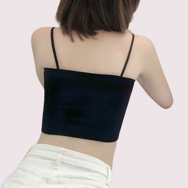 InnerFeel 2 Pack Cute & Comfy lightly padded cami bra