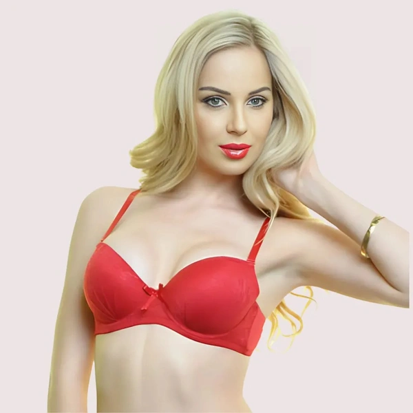 InnerFeel 2 Pack Full Coverage Padded wirefree Bra - 32 B, Assorted