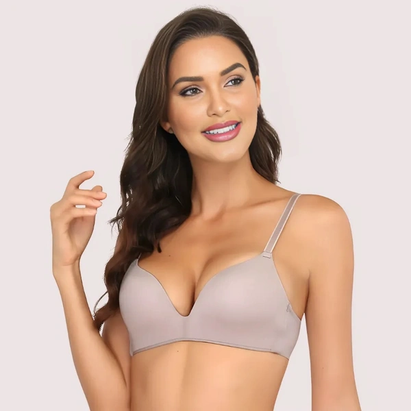 InnerFeel 2 Pack Luxury seamless padded push up bra