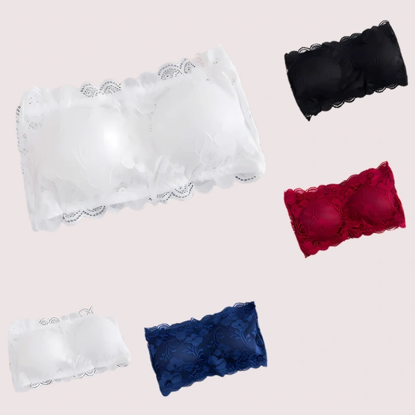 InnerFeel 2 Pack sexy lace padded tue bra - 32B, Assorted