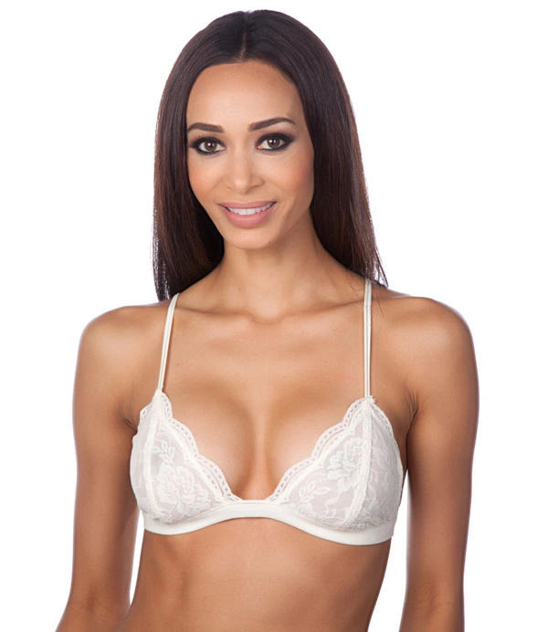InnerFeel 2 Pack soft stretch lace bralette