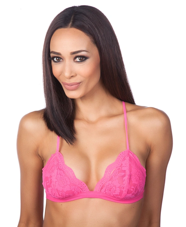 InnerFeel 2 Pack soft stretch lace bralette