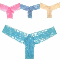 InnerFeel 2 pack Stretch lace sexy thong panties - M, Assorted