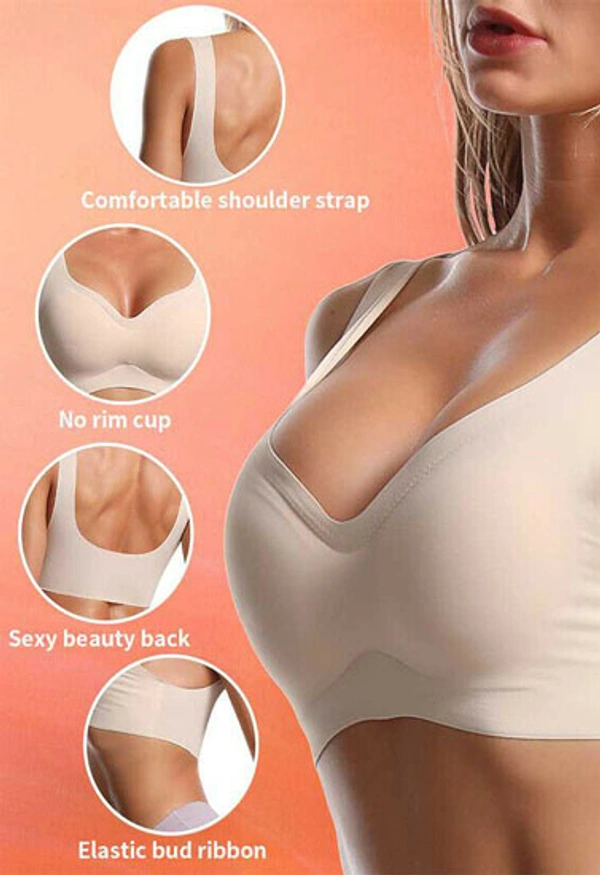 InnerFeel 2 Pack Ultimate comfort non wire seamless bra