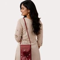 Inner Feel Ruby Star Pom-Pom Mobile Sling Bag