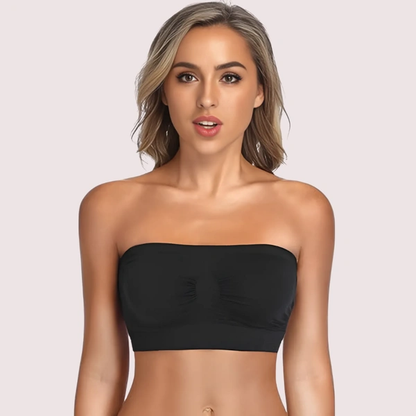 InnerFeel 2-Pack of Non-Padded Strapless Tube Bras - Assorted, 32B