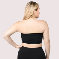 InnerFeel 2-Pack Tube Bandeau Bra Tops for Women - 30, Off White
