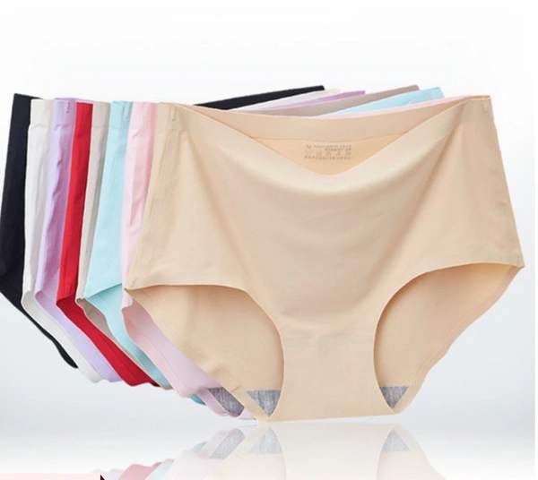 InnerFeel 3 Pack luxury laser cut seamless panties - L, Assorted