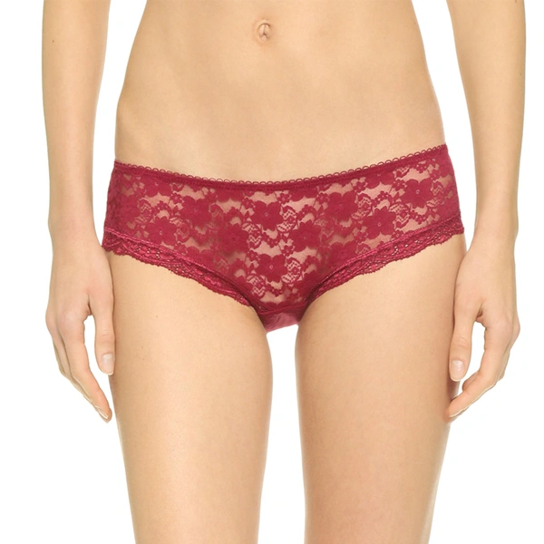 InnerFeel 3 Pack Mixed See Through Lace Hipster Panties
