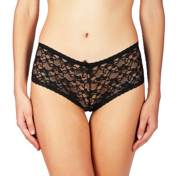 InnerFeel 3 Pack Mixed See Through Lace Hipster Panties
