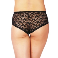 InnerFeel 3 Pack Mixed See Through Lace Hipster Panties