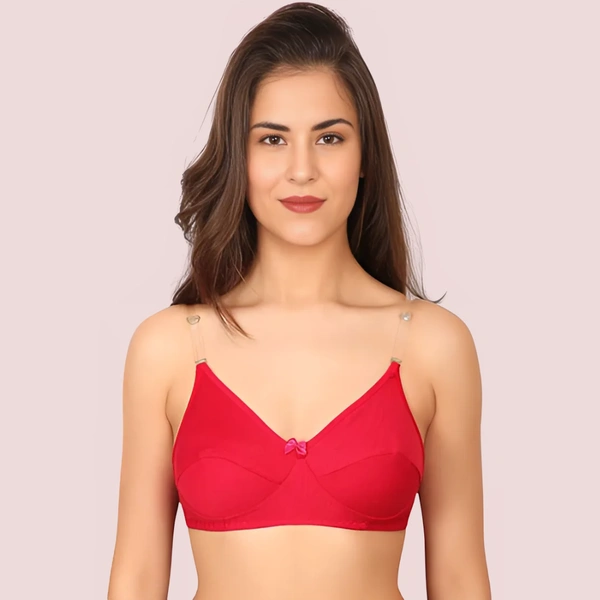 InnerFeel 3 Pairs Clear Transparent Back Regular Bras