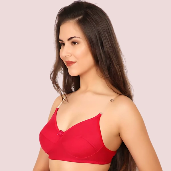 InnerFeel 3 Pairs Clear Transparent Back Regular Bras
