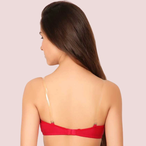 InnerFeel 3 Pairs Clear Transparent Back Regular Bras