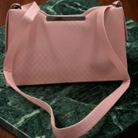 Inner Feel BlushAura Textured Pink Sling Bag for Women