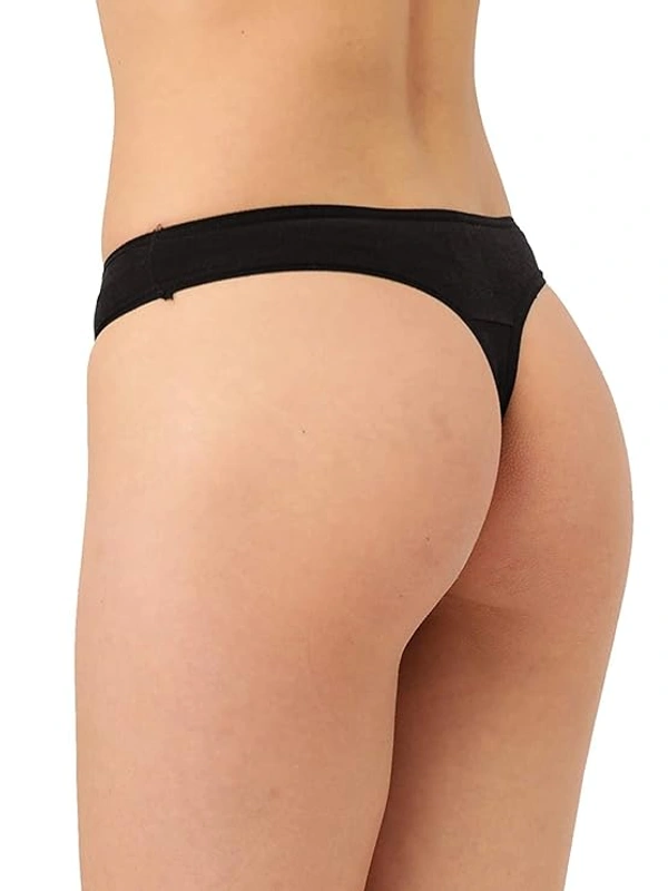 InnerFeel 3-Pack Women's Everyday Thong Panty Set - M, Assorted
