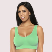 InnerFeel 4 Medium Impact Comfort Sports Bras - L, Assorted