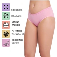 InnerFeel 48 Pack of Womens Panties in Wholesale - M, Assorted