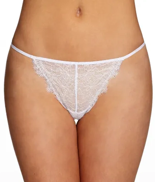 InnerFeel 4-Pack Lace G-Strings for Everyday Luxury - L, Assorted