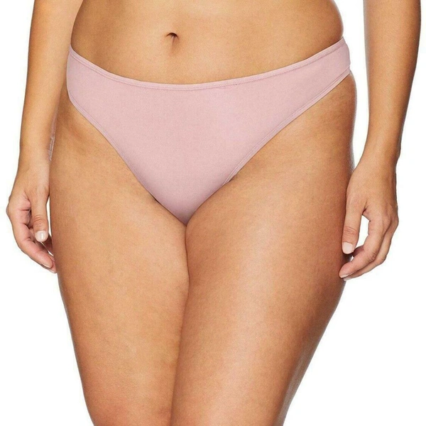 InnerFeel 6 pack pure cotton multicolor thong panties - XXL, Assorted