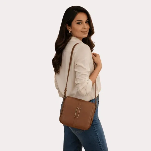 Inner Feel Classic Caramel Elegance Sling Bag