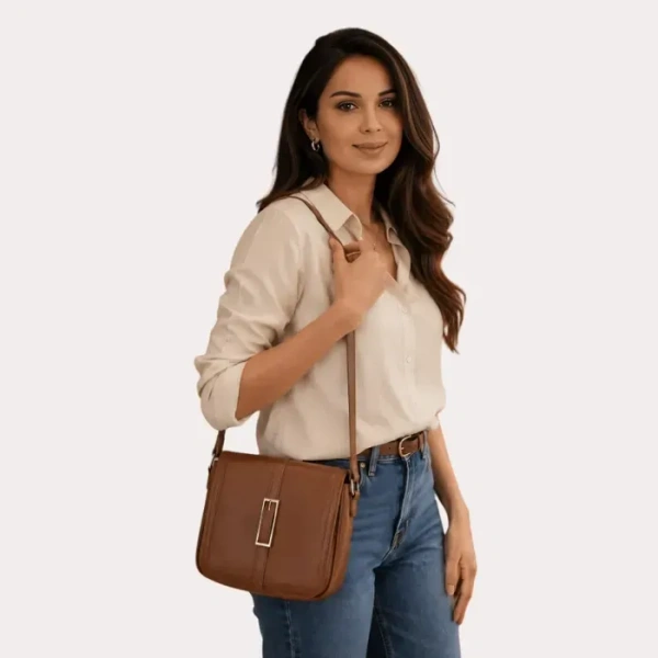 Inner Feel Classic Caramel Elegance Sling Bag