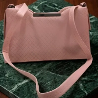 Inner Feel RoséCharm Textured Pink Shoulder Bag for Women