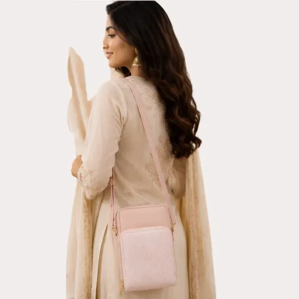 Inner Feel Blush Bloom Ethnic Crossbody Sling Bag