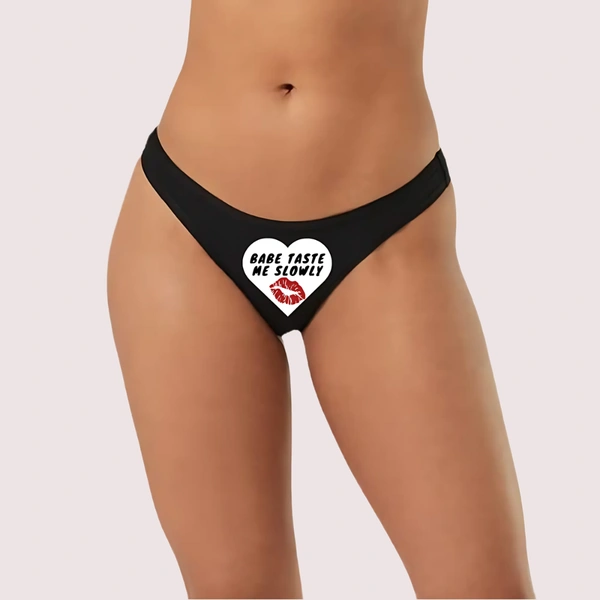 InnerFeel Beb's Secret Message Naughty Panty - XXL, Assorted