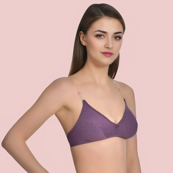 InnerFeel Bliss Wear Non-Wired Padded Bra Essentials – 6 Pack - 30B
