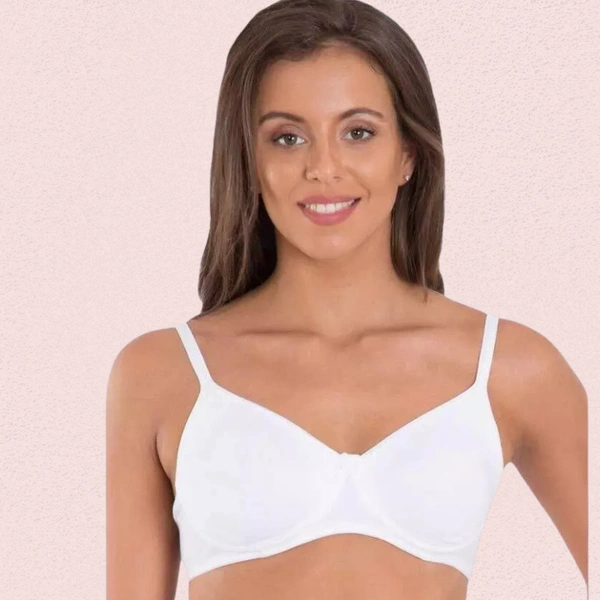InnerFeel Breathable Cotton Non-Wired Bra (Pack of 2) - 32B, Assorted
