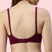 InnerFeel Burgundy Bloom – Maroon Padded Bra (2-Pack ) - 30 B