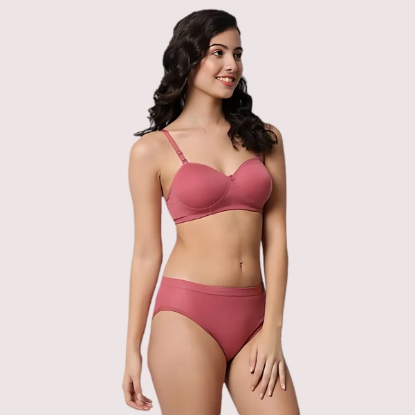 InnerFeel Casual Chic Cotton Bra Panty Set (2 pack) - 30, assorted