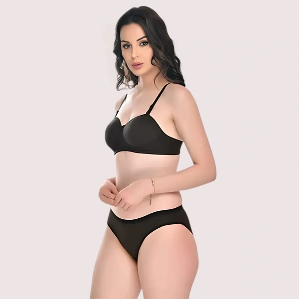 InnerFeel Chic and Comfy Cotton Lingerie Set (2 pack) - 32, Assorted