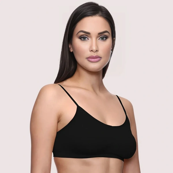 InnerFeel Chic & Flirty Thin Straps Sports Bra- Pack of 3 - Assorted, 34B