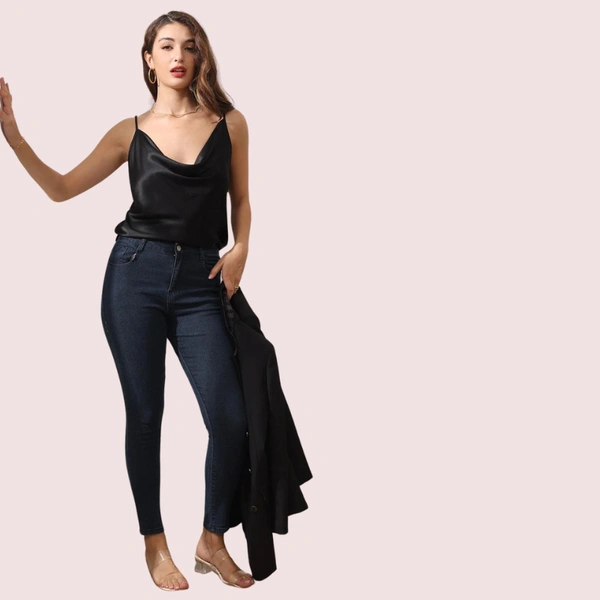 InnerFeel Éclat Satiné Cowl Neck Silk Satin Camisole - 2XL