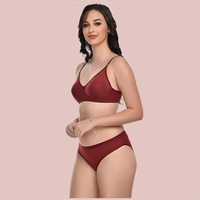 InnerFeel Comfort Bliss 2-Pack Lightly Padded Bra & Panty Set - 30 B