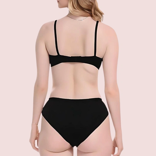 InnerFeel Comfort Bliss 2-Pack Lightly Padded Bra & Panty Set - 30 B